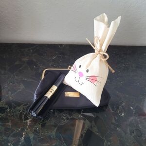 Gold Clutch with GG Rollerball, Bunny Pillow, and Bunny Bag